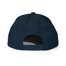 Load image into Gallery viewer, Grimké x Ragged Snapback Hat (Navy)
