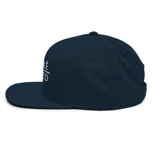 Grimké x Ragged Snapback Hat (Navy)