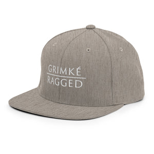 Grimké x Ragged Snapback Hat (Gray)