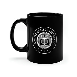 Grimké Seal 11oz Mug (Black)