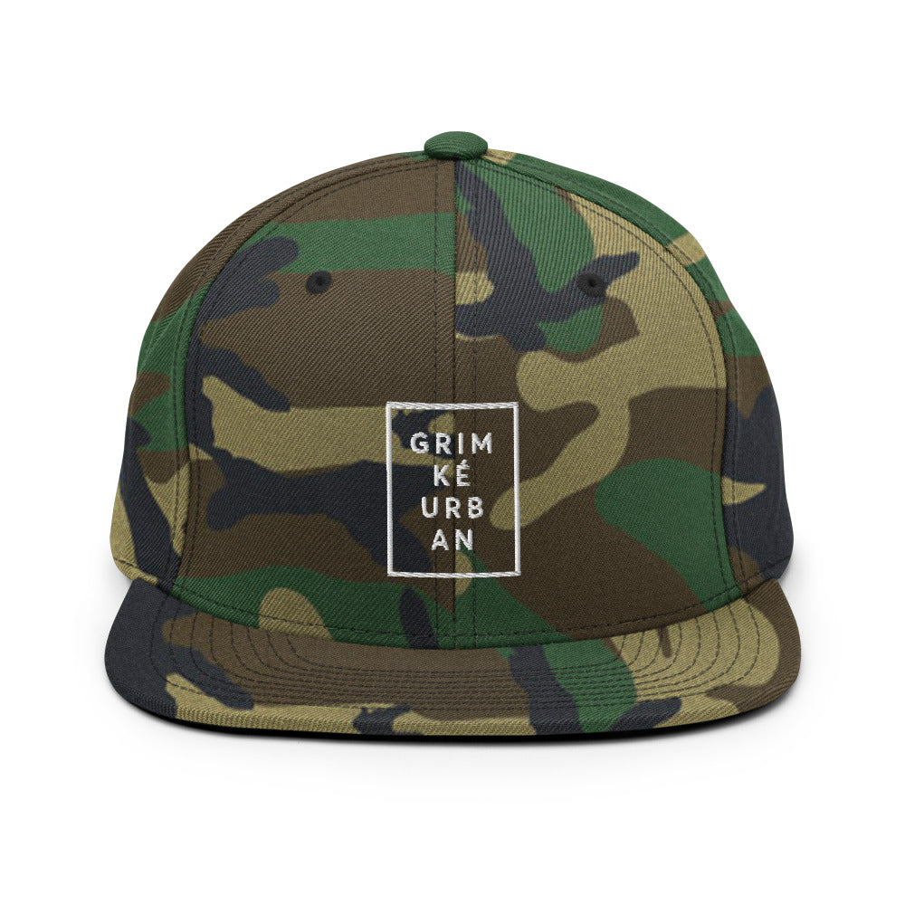 Grimké Urban Block Snapback Hat (Camo)