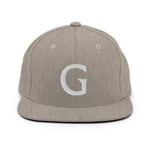 Grimké ‘G‘ Snapback Hat (Gray)