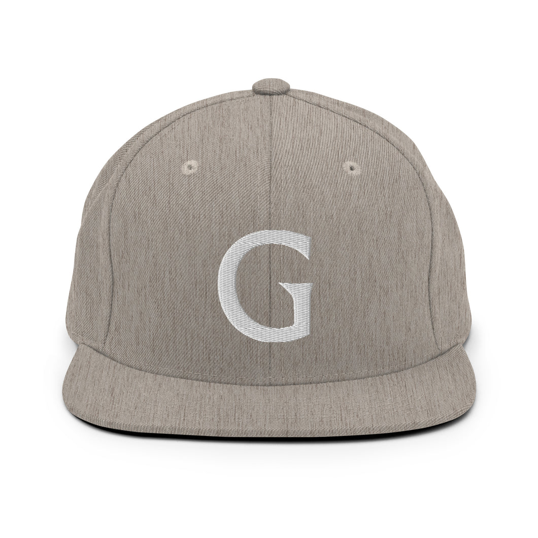 Grimké ‘G‘ Snapback Hat (Gray)