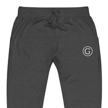 Load image into Gallery viewer, Grimké ‘G’ Premium Fleece Joggers (Charcoal)
