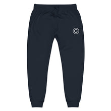 Load image into Gallery viewer, Grimké ‘G’ Premium Fleece Joggers (Navy)
