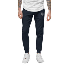 Load image into Gallery viewer, Grimké ‘G’ Premium Fleece Joggers (Navy)
